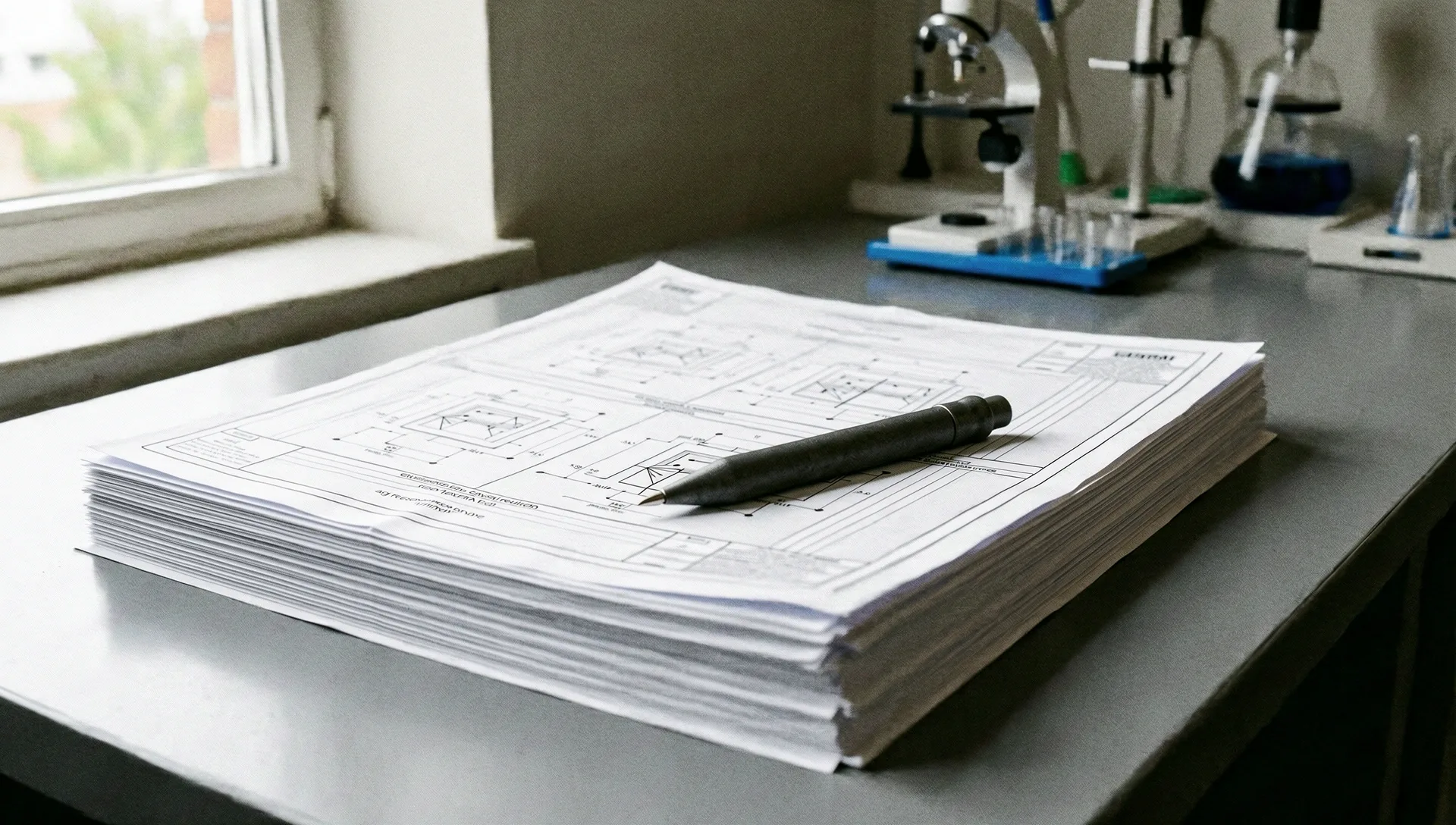 Abstract representation of technical safety protocols
